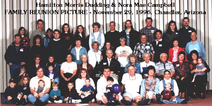 Dudding Reunion - November 29, 1996, Chandler, AZ
