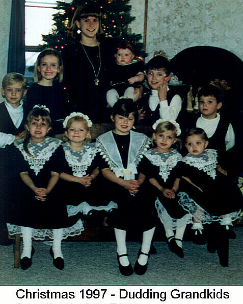 Christmas 1997 - Lloyd & Charlotte's Grandchildren