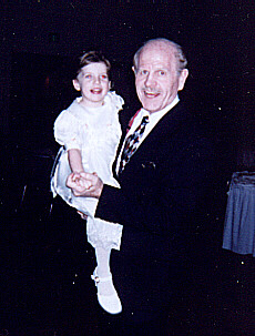 Charlie Hooten & granddaughter Desiree Rousseau - 1998