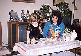 Cindy (Hooten) Rousseau & daughter Desiree - 1998